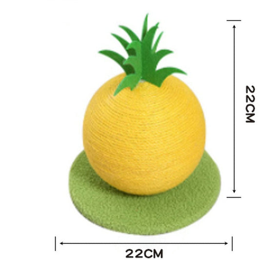 Interactive Sisal Ball Cat Scratching Post Toy