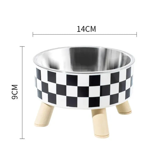 Stylish Pet Bowl for Cats and Dogs - Elevated Design for Easy Eating