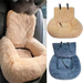 Plush Dog Car Seat Bed