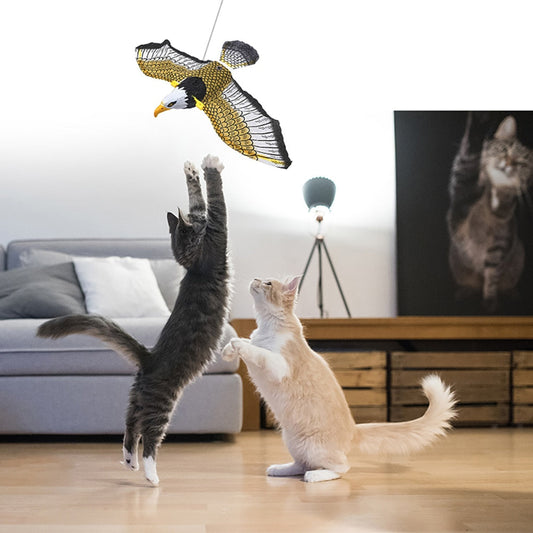 Lifelike Bird Interactive Toys for Cats
