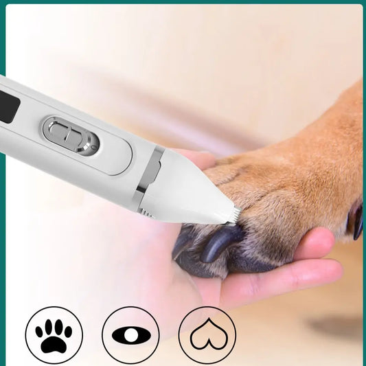 WhiskerWaves Pro: Quiet Rechargeable Grooming Clippers for Dogs