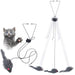 Hanging Mouse Door Cat Toy