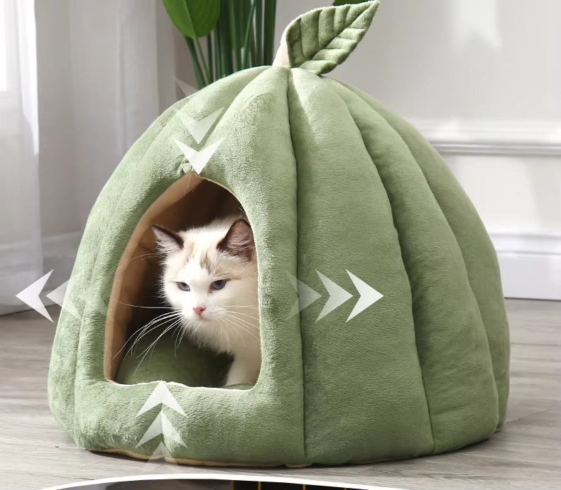 Pumpkin Paws Cat Cave