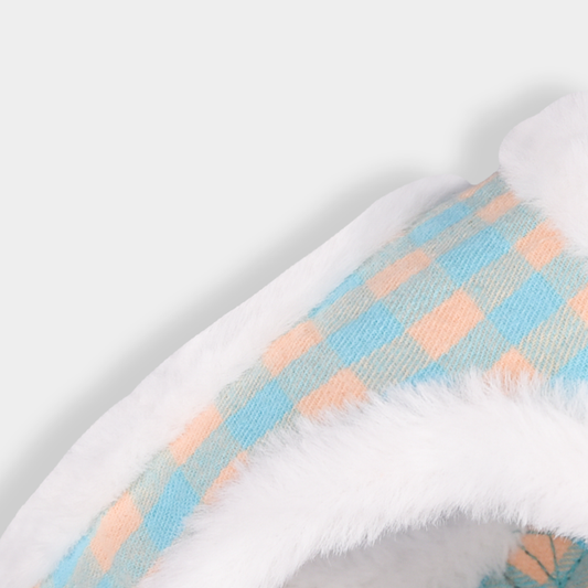 Luxury Plush Cat Harness & Leash Set