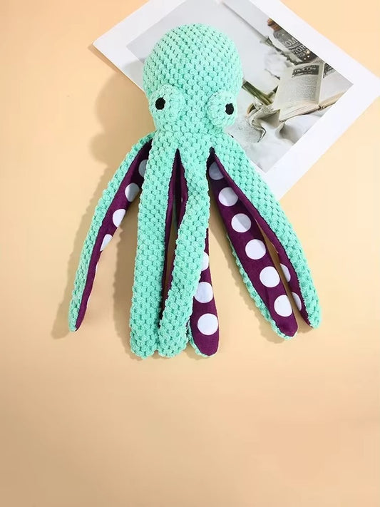 Squeaky Octopus Toy