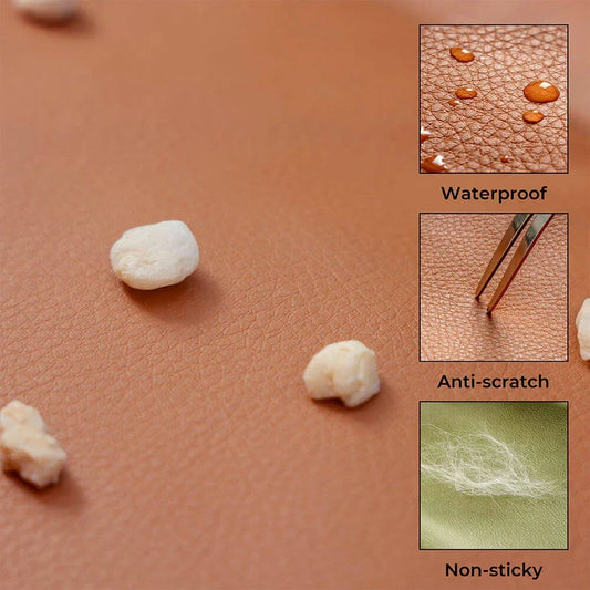 TravelBuddy Luxe Faux Leather Pet Booster Seat for Dogs & Cats