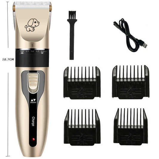 Whisper-Quiet Pet Grooming Clippers for Home Use