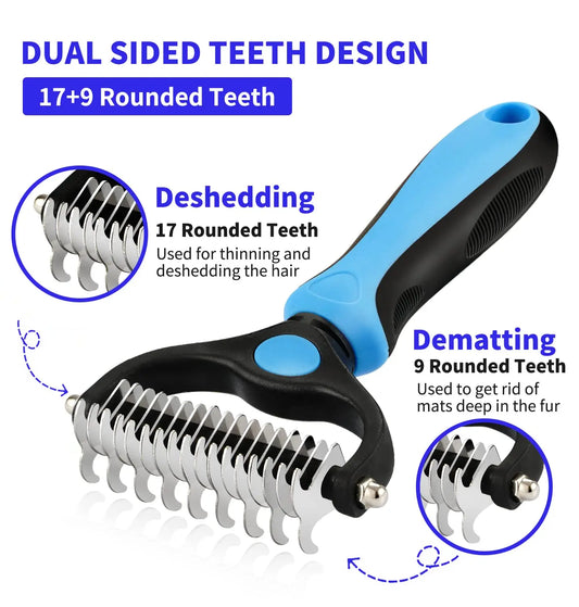 Ultimate Grooming Brush for Dogs & Cats - ShedAway Comb