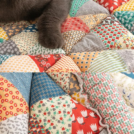 Charming Floral Sofa Protector for Your Cozy Home