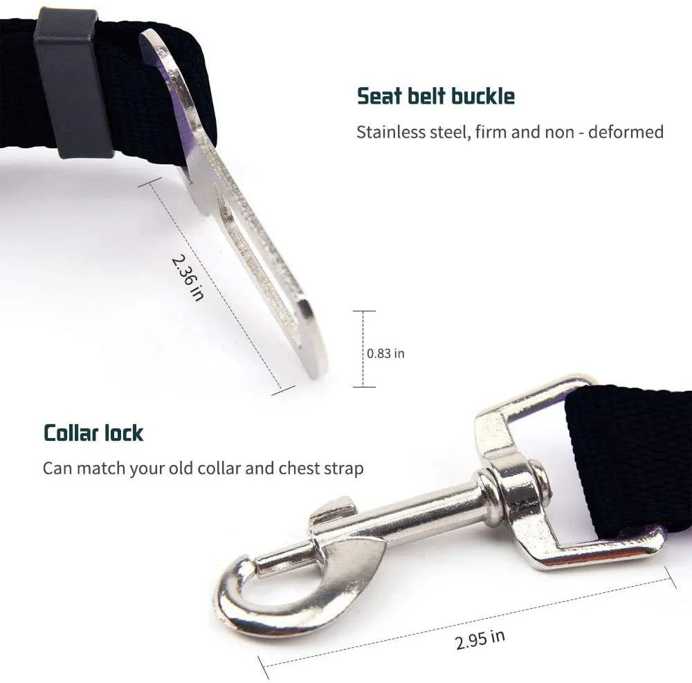 Adjustable Pet Seatbelt | BUY 1 GET 1 FREE (2PCS)