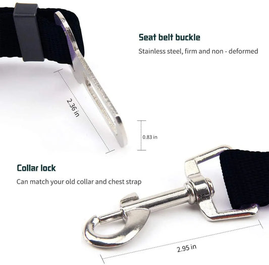Adjustable Pet Seatbelt | BUY 1 GET 1 FREE (2PCS)