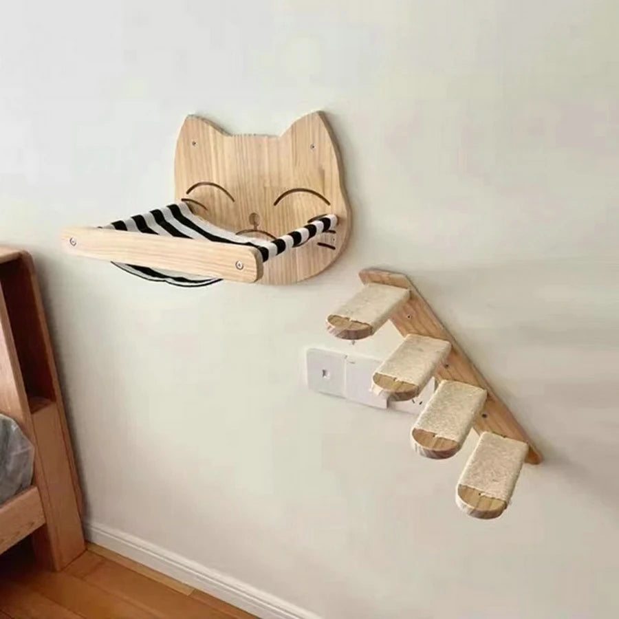 Climb & Lounge Wall Cat Set