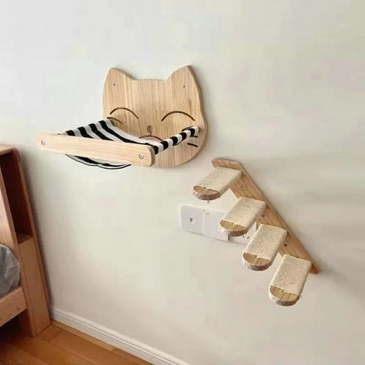 Climb & Lounge Wall Cat Set