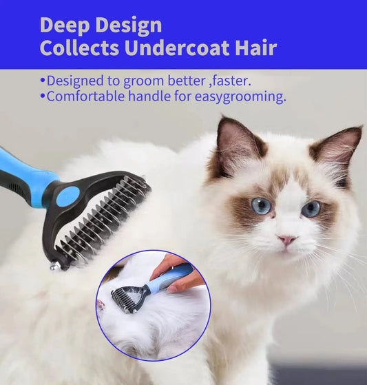 Ultimate Grooming Brush for Dogs & Cats - ShedAway Comb