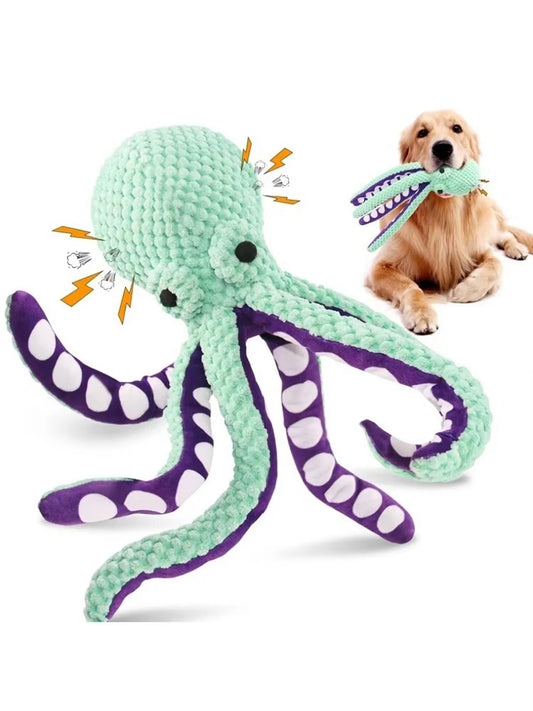 Squeaky Octopus Toy