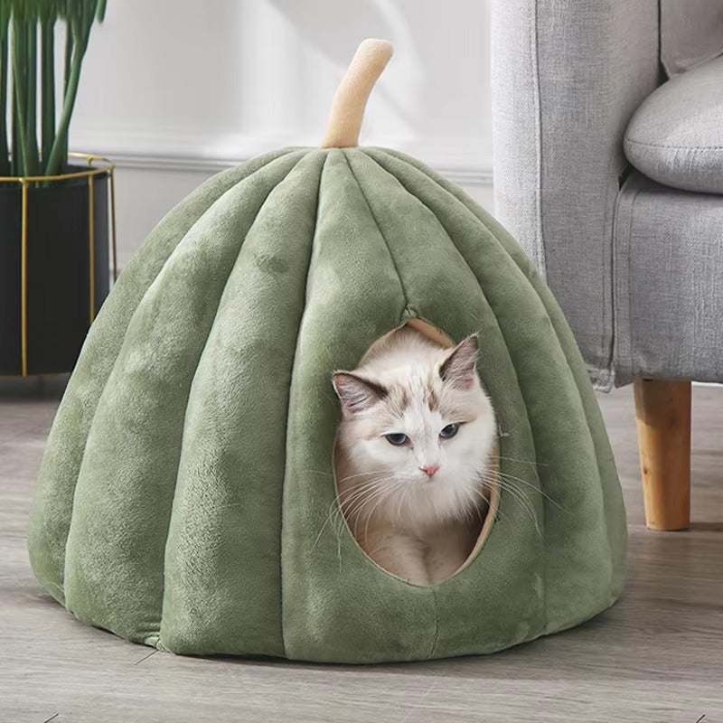 Pumpkin Paws Cat Cave