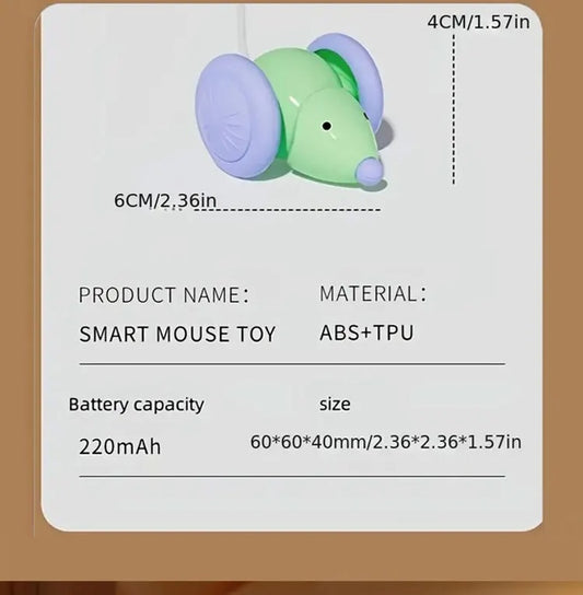 Zoomie Mouse Smart Cat Toy