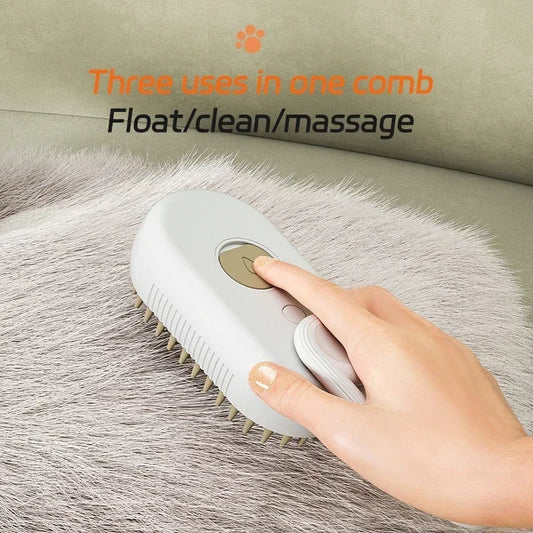 Ultimate Grooming Duo: Spa Brush & Fly Defense Spray for Pets