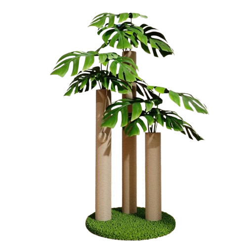 Charming Cat Play Haven | Scratch-Resistant Design