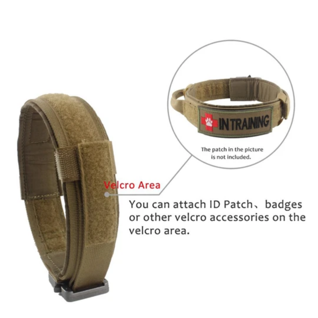 Ultimate Tactical Dog Collar with Versatile Handle for Training