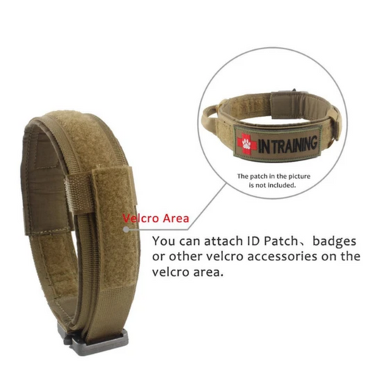Ultimate Tactical Dog Collar with Versatile Handle for Training