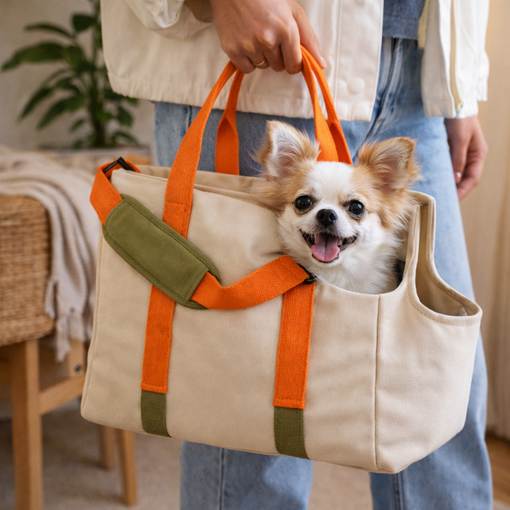 Charming Carry Bag for Your Small Dog