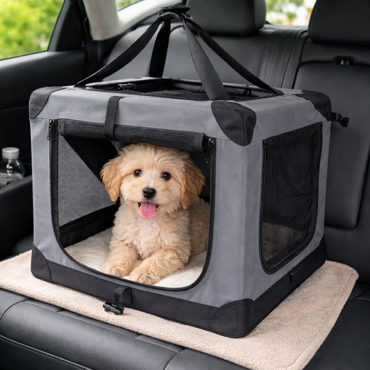 Travel-Friendly Folding Pet Haven for Dogs