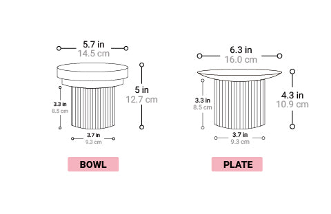 Sculptural Elevated Cat Bowl