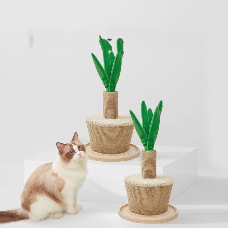 Flower Pot Cat Scratching Post