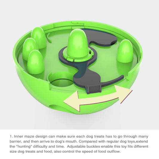 Interactive Slow Feeder Toy for Small Dogs & Cats