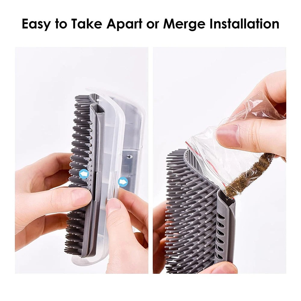 Corner Cat Scratch & Groom Brush | BUY 1 GET 1 FREE (2PCS)