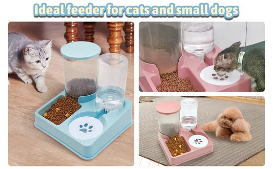 2-in-1 Automatic Pet Feeder