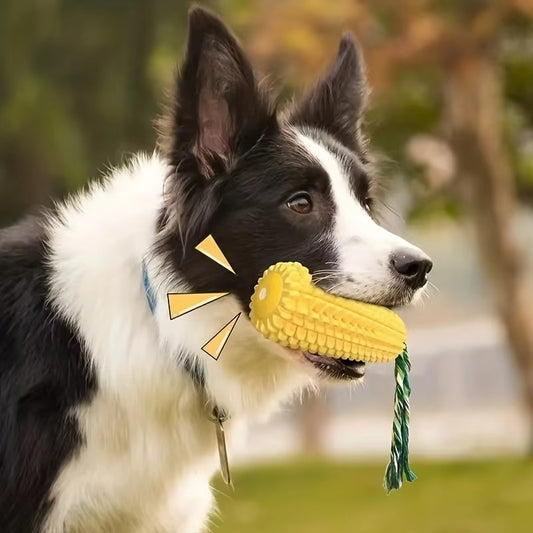 Corn Chew Dog Toy