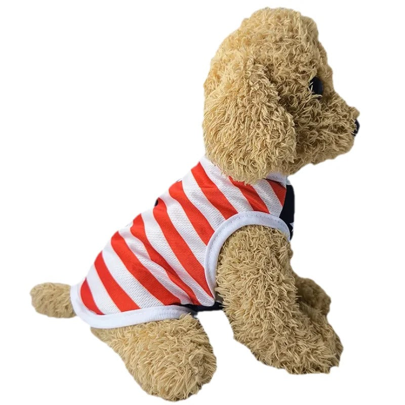 4th of July USA Outfit for Small Dogs