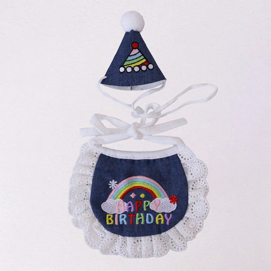 Birthday Party Outfit for Cats & Small Dogs