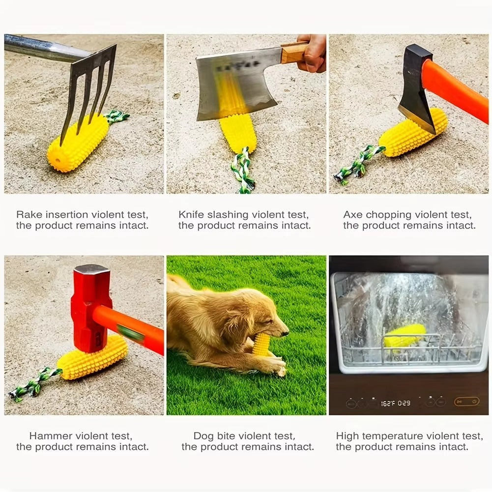 Corn Chew Dog Toy