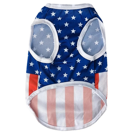 4th of July USA Outfit for Small Dogs