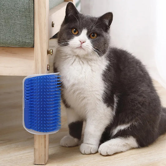 Corner Cat Scratch & Groom Brush | BUY 1 GET 1 FREE (2PCS)
