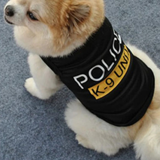 Police K-9 Pet Vest Costume