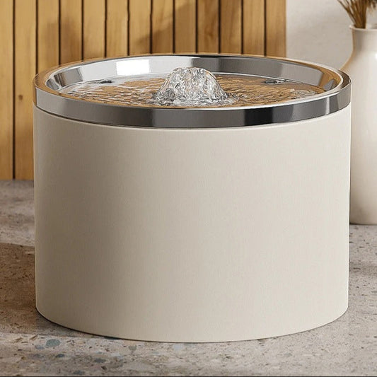 Ceramic Cat Water Fountain – with 4 Reusable Filters