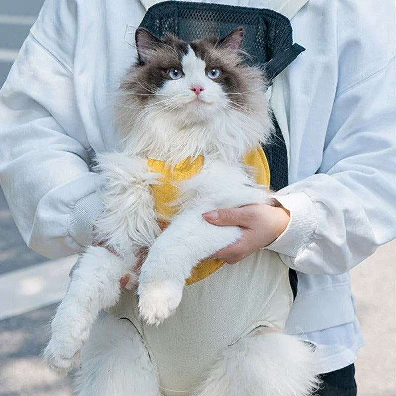 Cute Cat Front Carrier Backpack