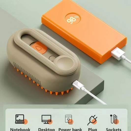 Ultimate Grooming Duo: Spa Brush & Fly Defense Spray for Pets