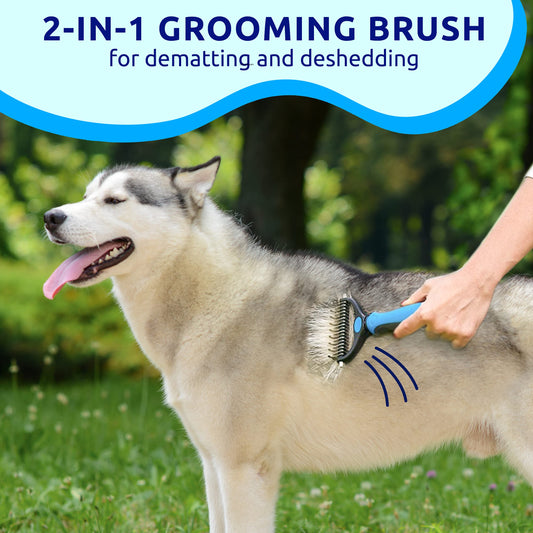 Ultimate Deshedding Brush for Dogs: The Cuddle Groomer