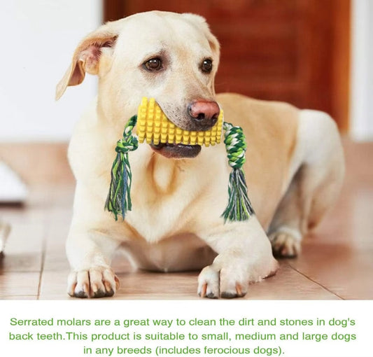 Corn Chew Dog Toy