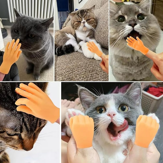 Hilarious Human Hand Gloves for Cats