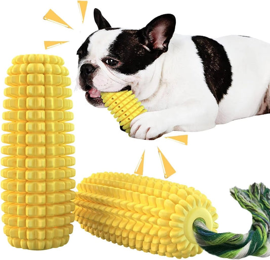 Corn Chew Dog Toy
