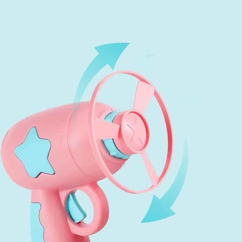 Cat Toy Launcher with 15 Flying Discs