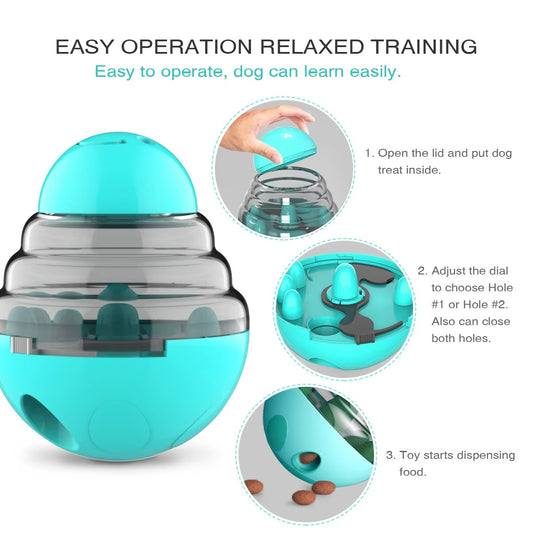 Interactive Slow Feeder Toy for Small Dogs & Cats