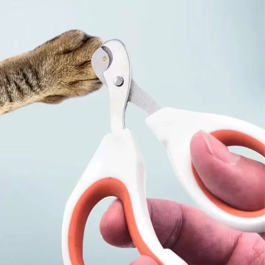 Gentle Grip Pet Nail Clippers for Cats & Dogs