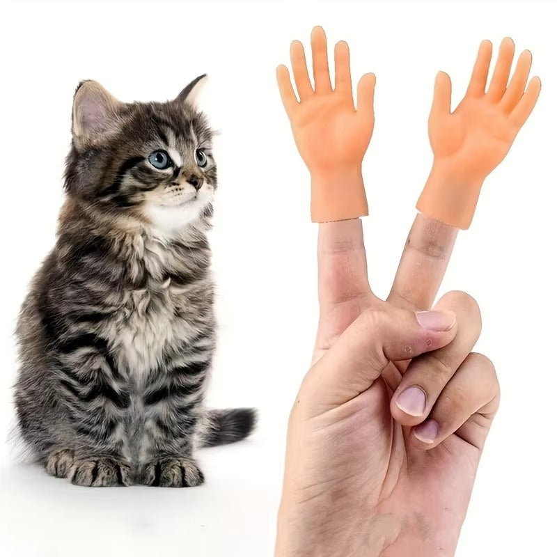Hilarious Human Hand Gloves for Cats
